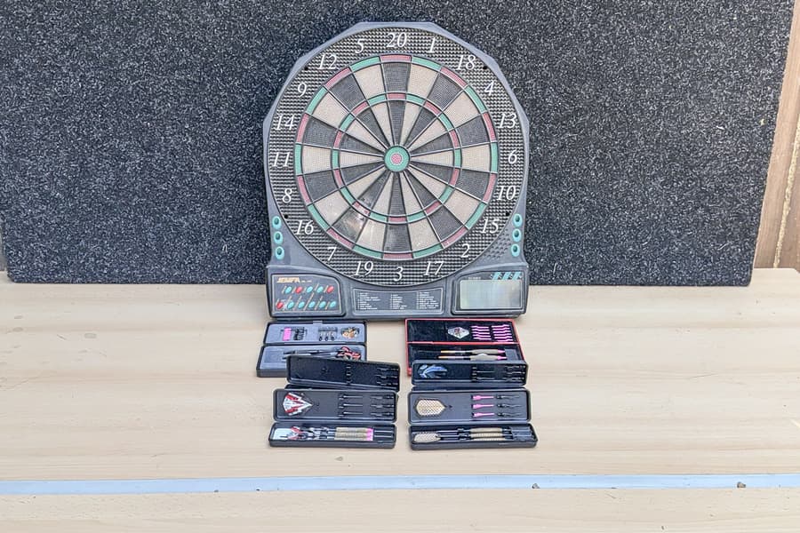 Elektrische Dartscheibe